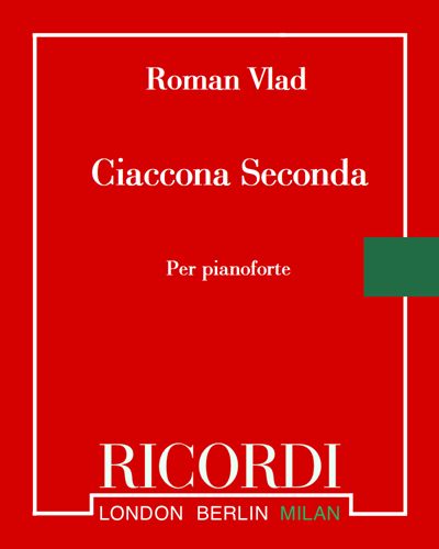 Ciaccona seconda — Roman Vlad