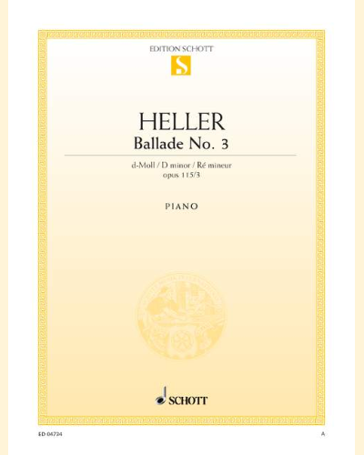Ballade No. 3 D minor — Stephen Heller