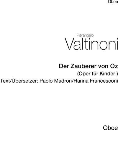 The Wizard of Oz — Pierangelo Valtinoni
