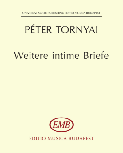 Weitere Intime Briefe — Péter Tornyai