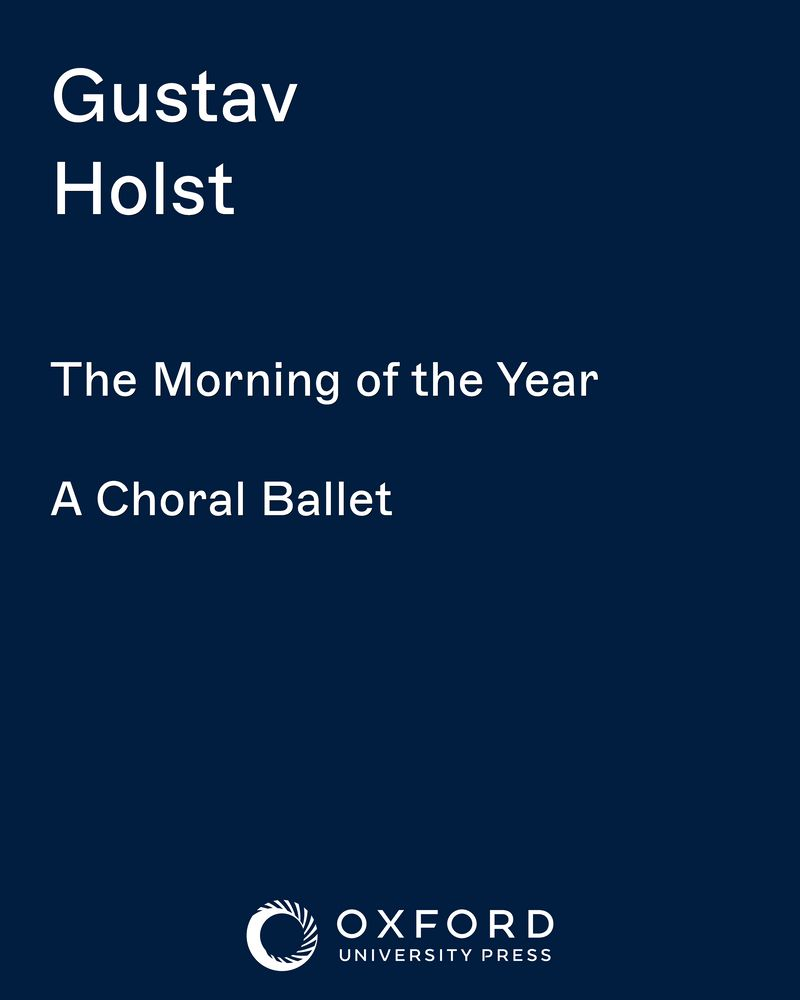 The Morning of the Year — 霍尔斯特