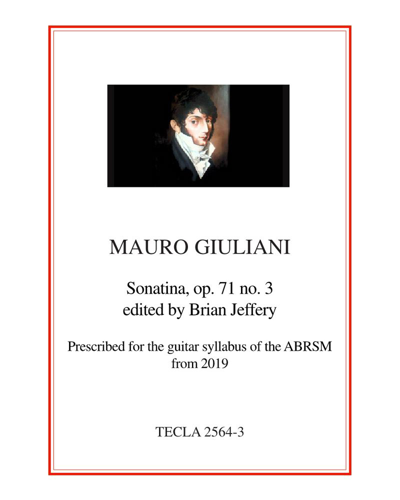 Sonatina, op. 71 No. 3 — 毛罗·朱利亚尼
