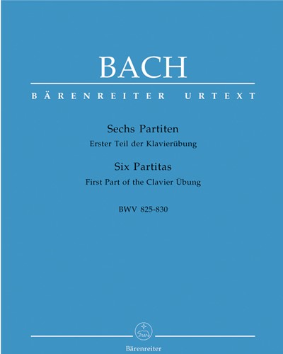 Partitas, BWV 825-830 — Johann Sebastian Bach