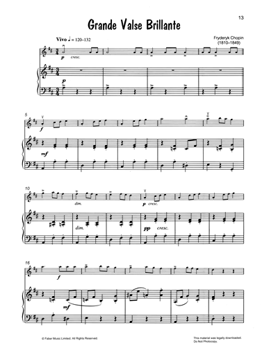 Grande Valse Brilliante, op. 18 — 肖邦