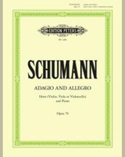 Adagio and Allegro Op.70 — 舒曼
