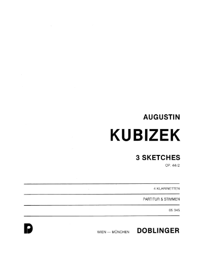 Three Sketches, op. 44/2 — Augustin Kubizek