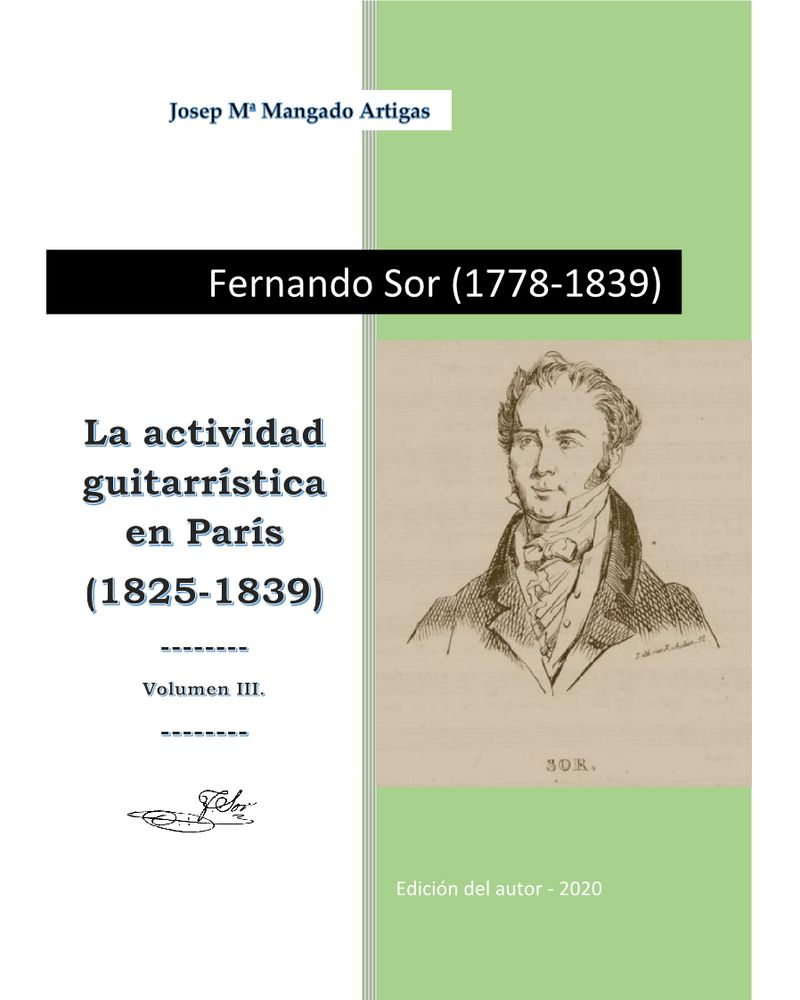 La Actividad Guitarrística en París (1825-1839) — Josep María Mangado