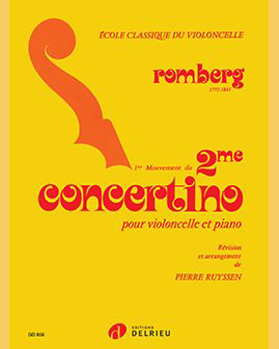 Concertino No. 2 for Cello in G major, op. 38 — Bernhard Romberg