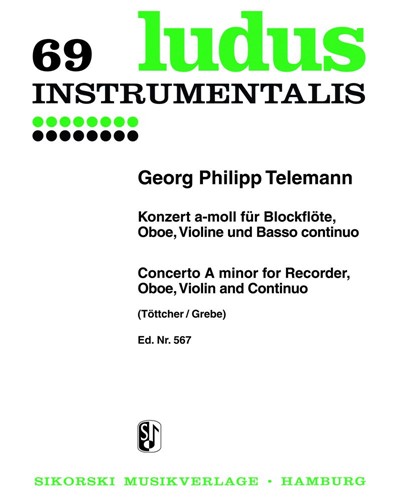 Concerto in A minor — 泰勒曼
