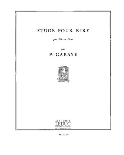 Étude pour rire — Pierre Gabaye