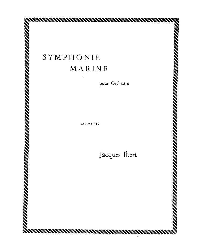 Symphonie Marine — 雅克·伊贝尔