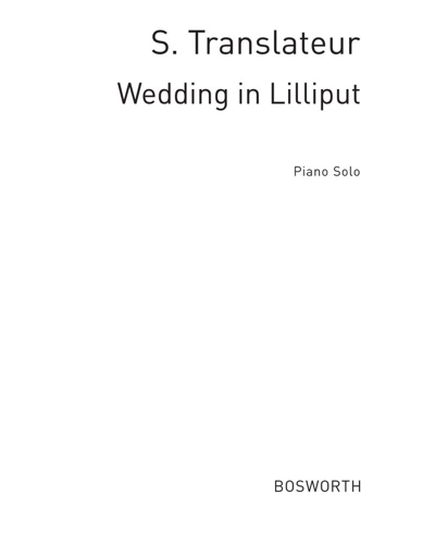 Wedding in Lilliput — Siegfried Translateur