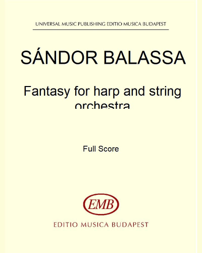 Fantasy for Harp and String Orchestra — Sándor Balassa