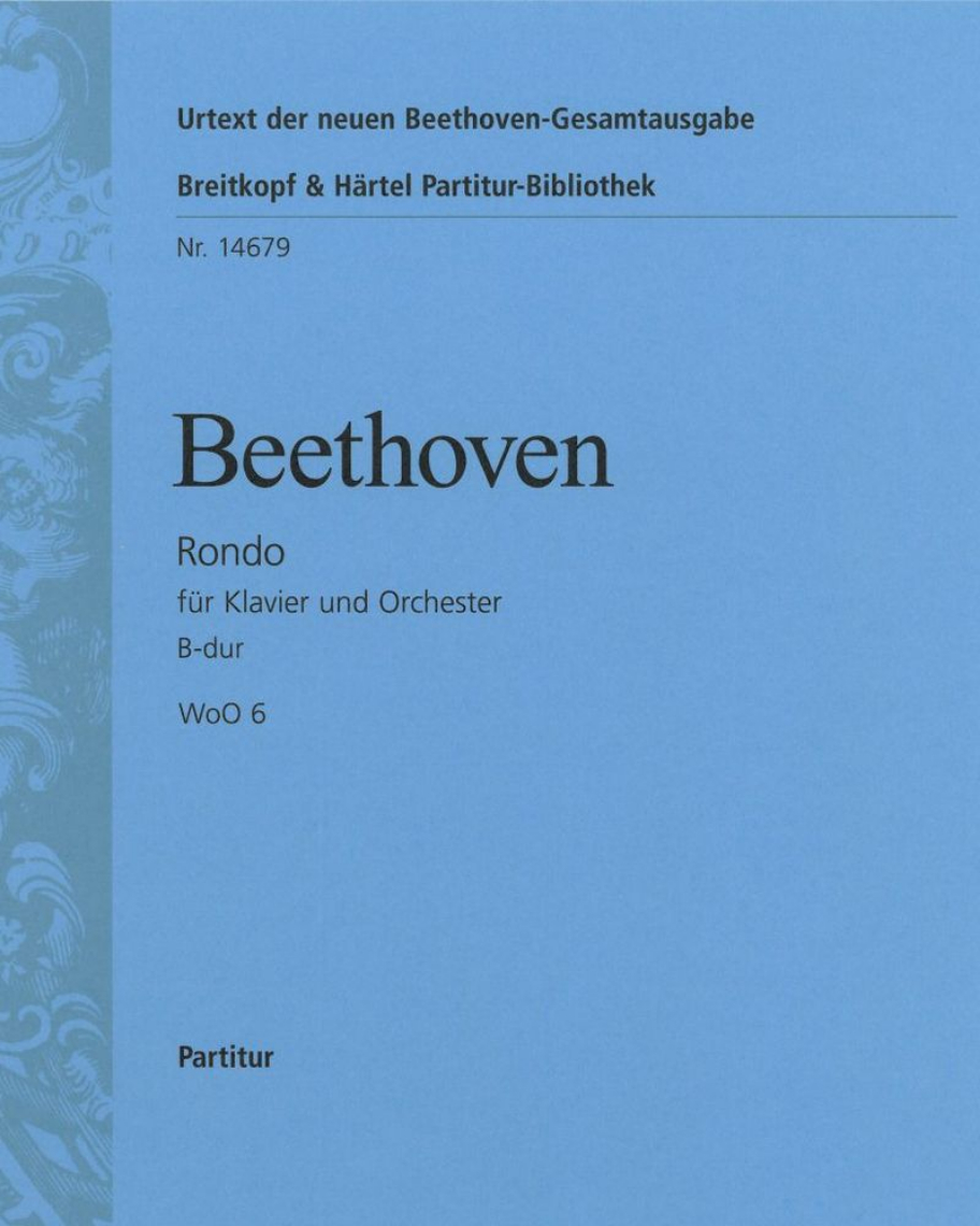 Rondo in B-flat major, WoO 6 — Ludwig van Beethoven