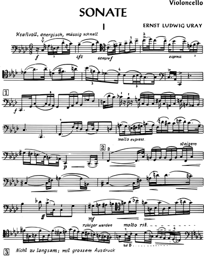 Sonata in F minor — Ernst Ludwig Uray