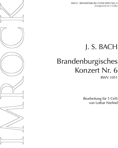 Brandenburg Concerto No. 6, BWV 1051 — 巴赫