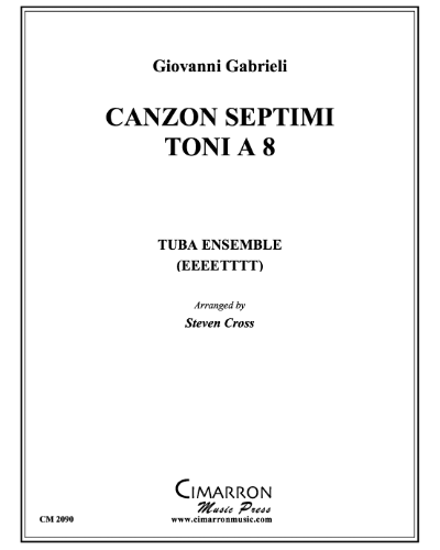 Canzona Septimi Toni a 8 — 乔万尼·加布里埃利