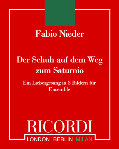 Der Schuh auf dem Weg zum Saturnio — Fabio Nieder