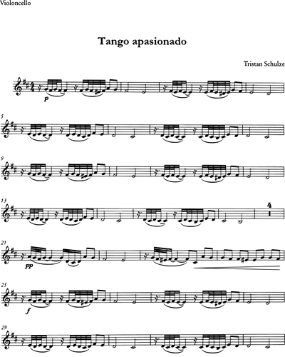 Tango apasionado — Tristan Schulze