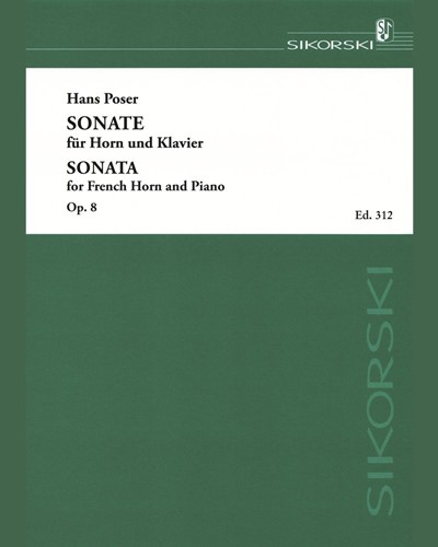 Sonata, op. 8 — Hans Poser