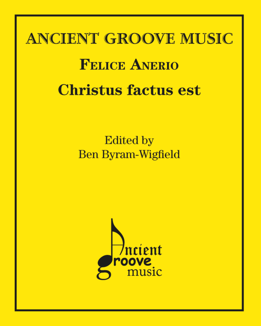 Christus factus est — Felice Anerio