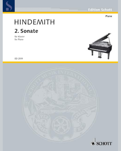 Sonate II in G major — 欣德米特