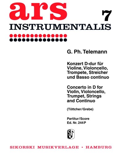 Concerto in D major — 泰勒曼