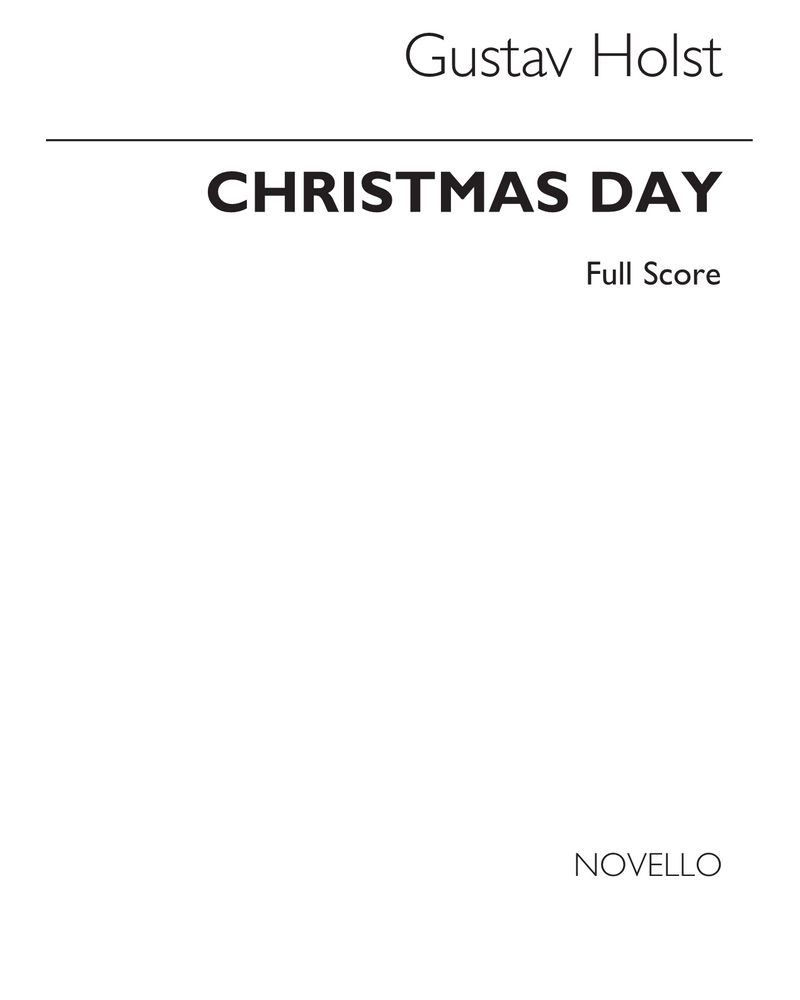 Christmas Day — 霍尔斯特