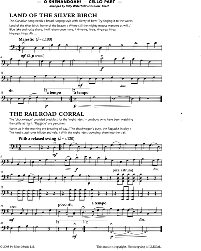 The Railroad Corral (from 'O Shenandoah!') — Traditional