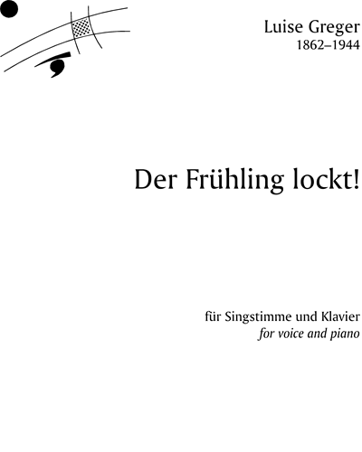 Der Frühling lockt! — Luise Greger