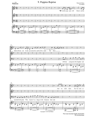 Poppies (from 'Forgotten Voices') — Lin Marsh