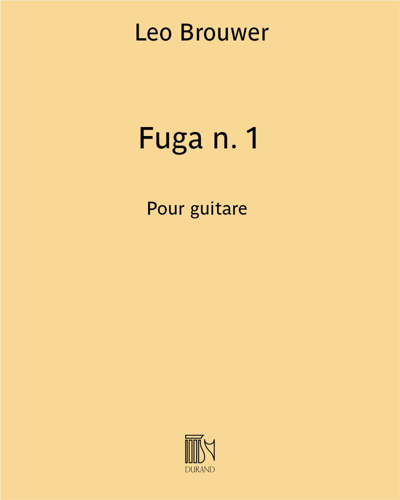 Fuga No. 1 — 莱奥·布劳威尔