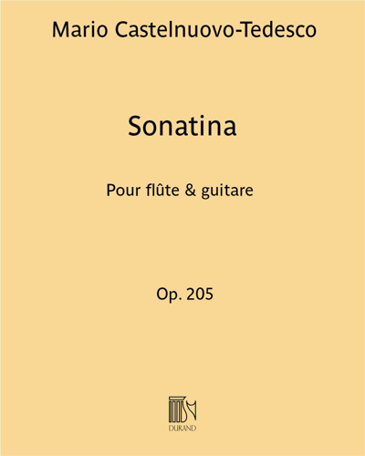 Sonatina, op. 205 — 卡斯特尔努奥沃-泰代斯科