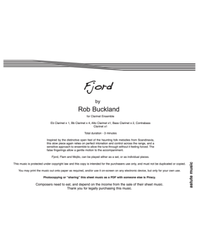 Fjord — Rob Buckland