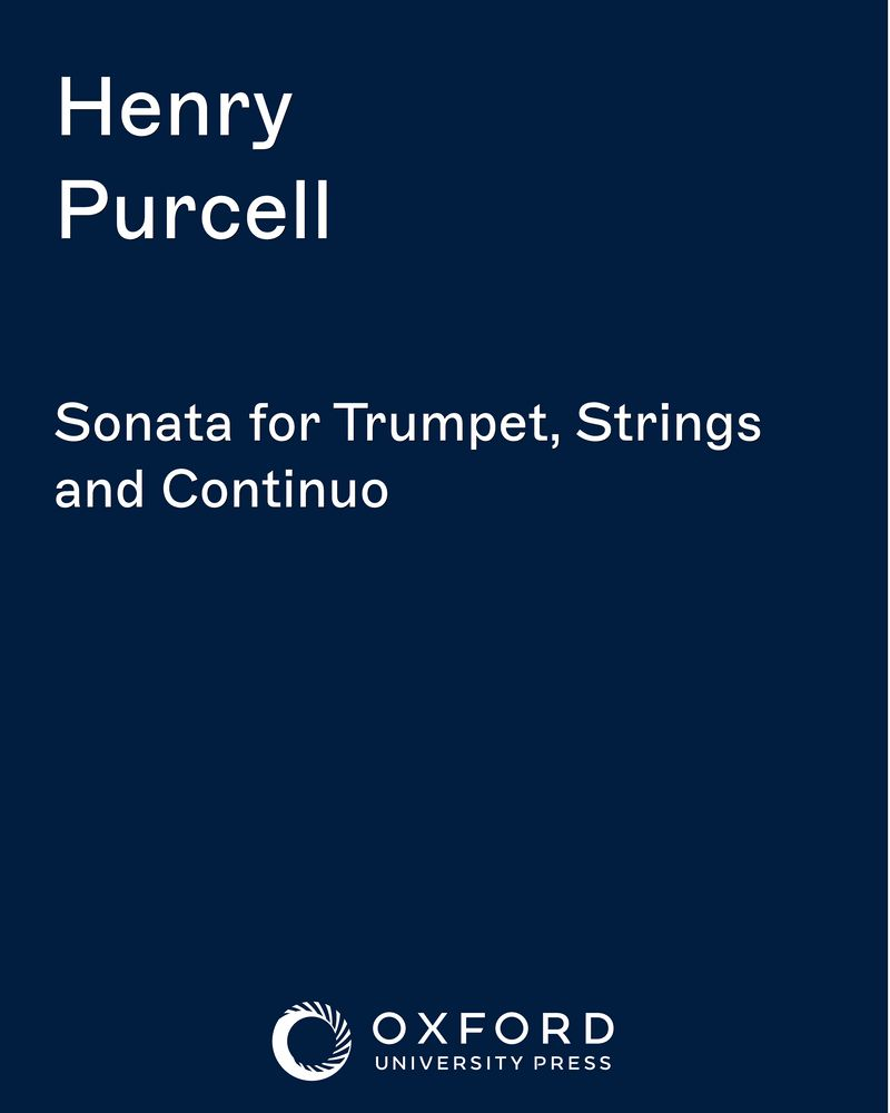 Sonata for Trumpet, Strings and Keyboard Instrument — 普赛尔