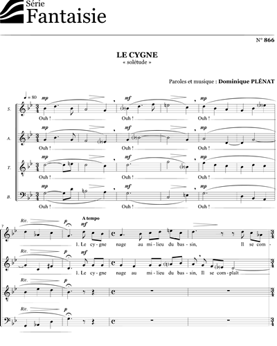 Le cygne — Dominique Plénant