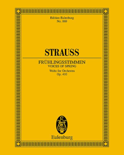 Voices of Spring, op. 410 — Johann Strauss II