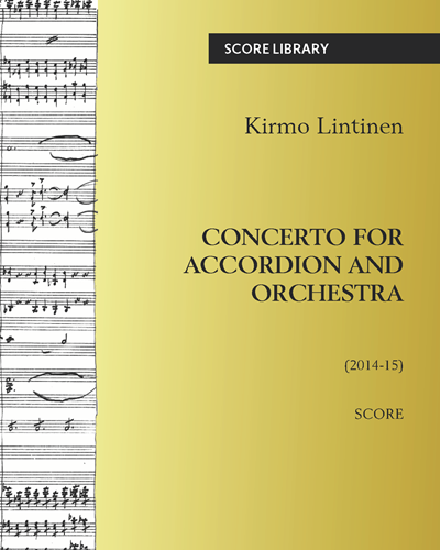 Concerto for Accordion and Orchestra — Kirmo Lintinen