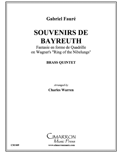 Souvenirs de Bayreuth — 福雷