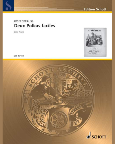 Deux Polkas faciles — 约瑟夫·施特劳斯