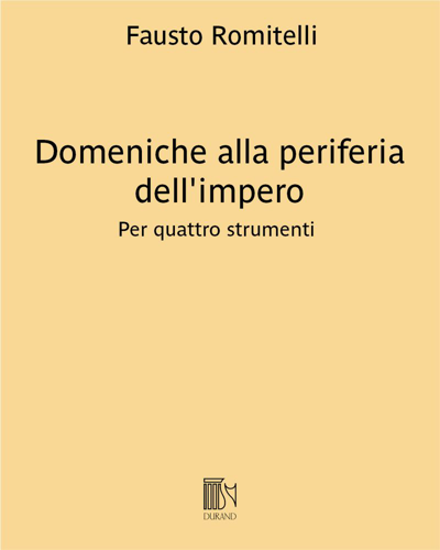 Domeniche alla periferia dell'impero — Fausto Romitelli