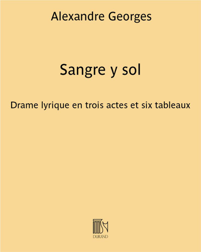 Sangre y sol — Alexandre Georges