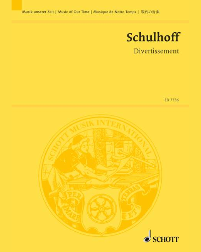 Divertissement — Erwin Schulhoff
