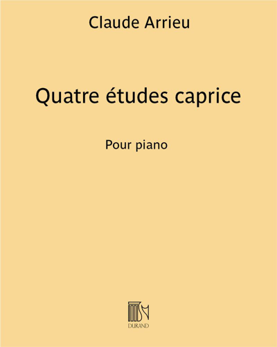 Four Capricious Études — Claude Arrieu