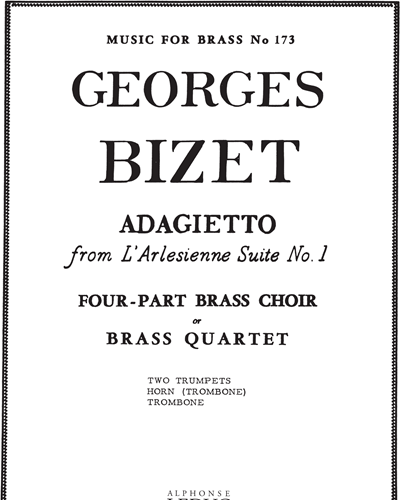 Adagietto (from 'L'Arlésienne Suite No. 1') — 比才