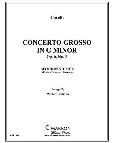 Concerto Grosso in G minor, op. 6 No. 8 — 科雷利