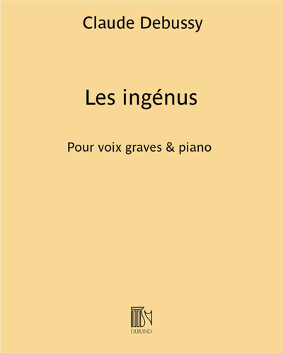 Les ingénus (Extract No. 1 from 'Fêtes galantes') — 德彪西