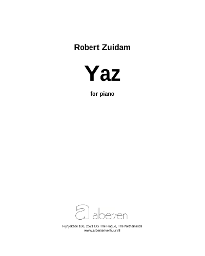 Yaz — Robert Zuidam