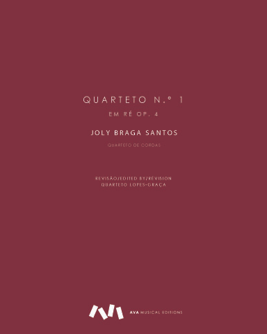 String Quartet No. 1 in D major, op. 4 — Joly Braga Santos