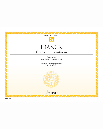 Choral A minor — 弗兰克